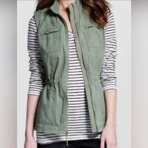 Olive Green Utility Vest